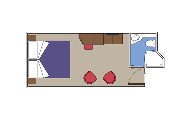 Cabina Interior - MSC Meraviglia - MSC Cruceros