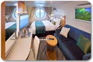 Cabina Exterior - Allure of the Seas - Royal Caribbean