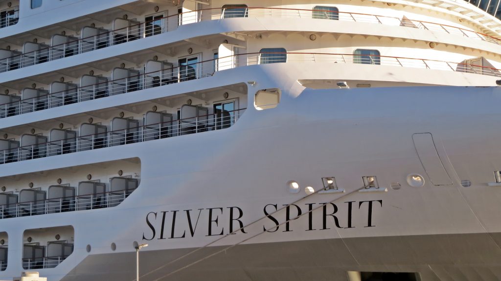El Silver Spirit visita A Coruña