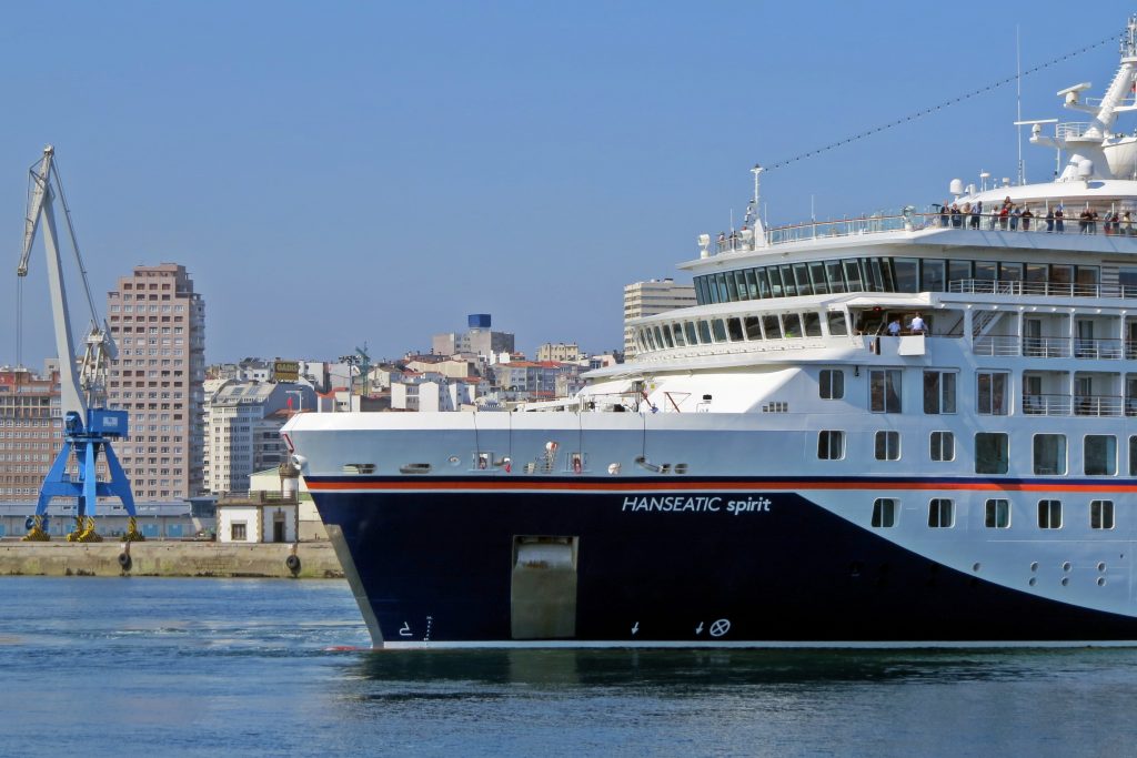 El Hanseatic Spirit repite escala en A Coruña