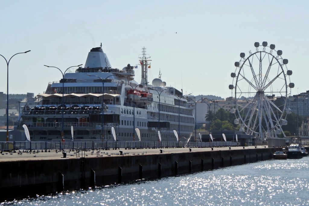 Intensa semana crucerística en A Coruña