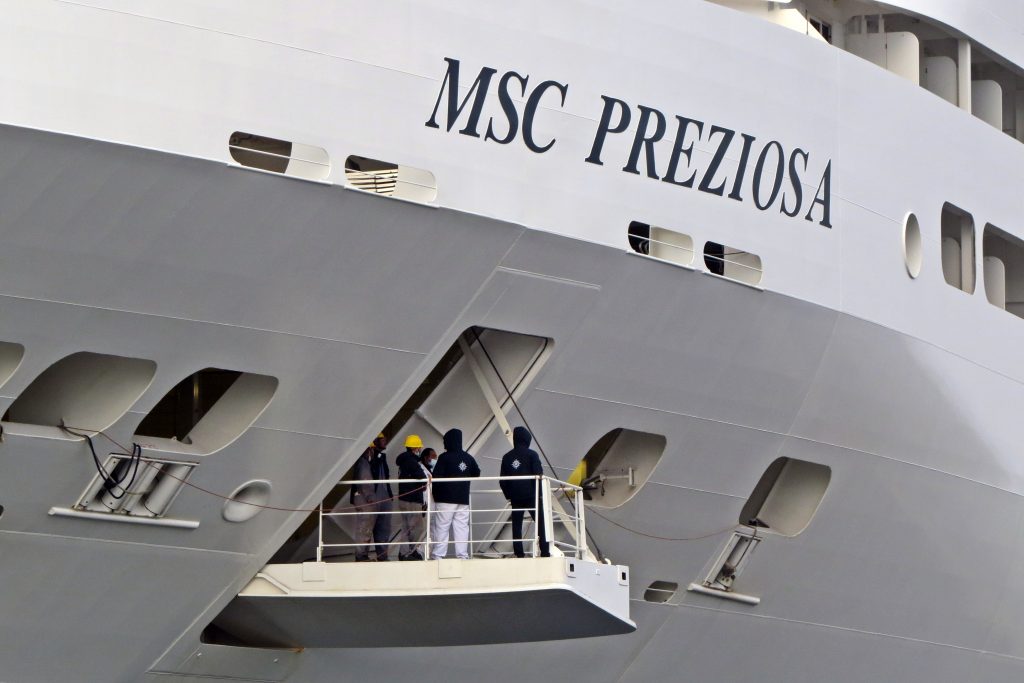 La génesis del MSC Preziosa es una de las más rocambolescas de los últimos tiempos dentro de la industria crucerística. (Foto: Diego Veiga)