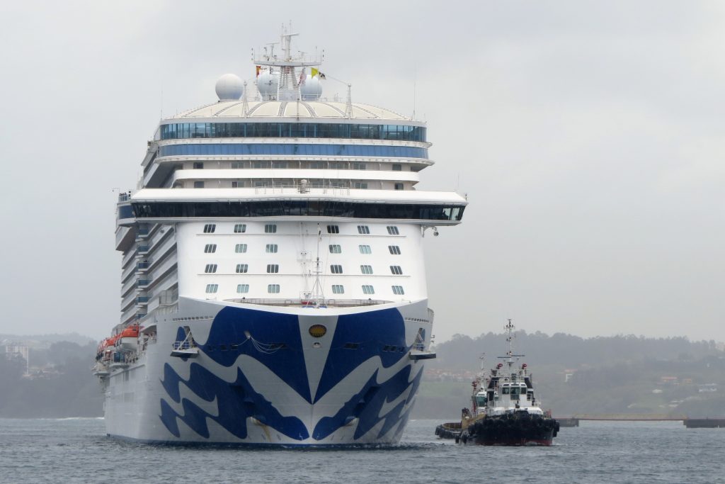 Visita exprés del Sky Princess