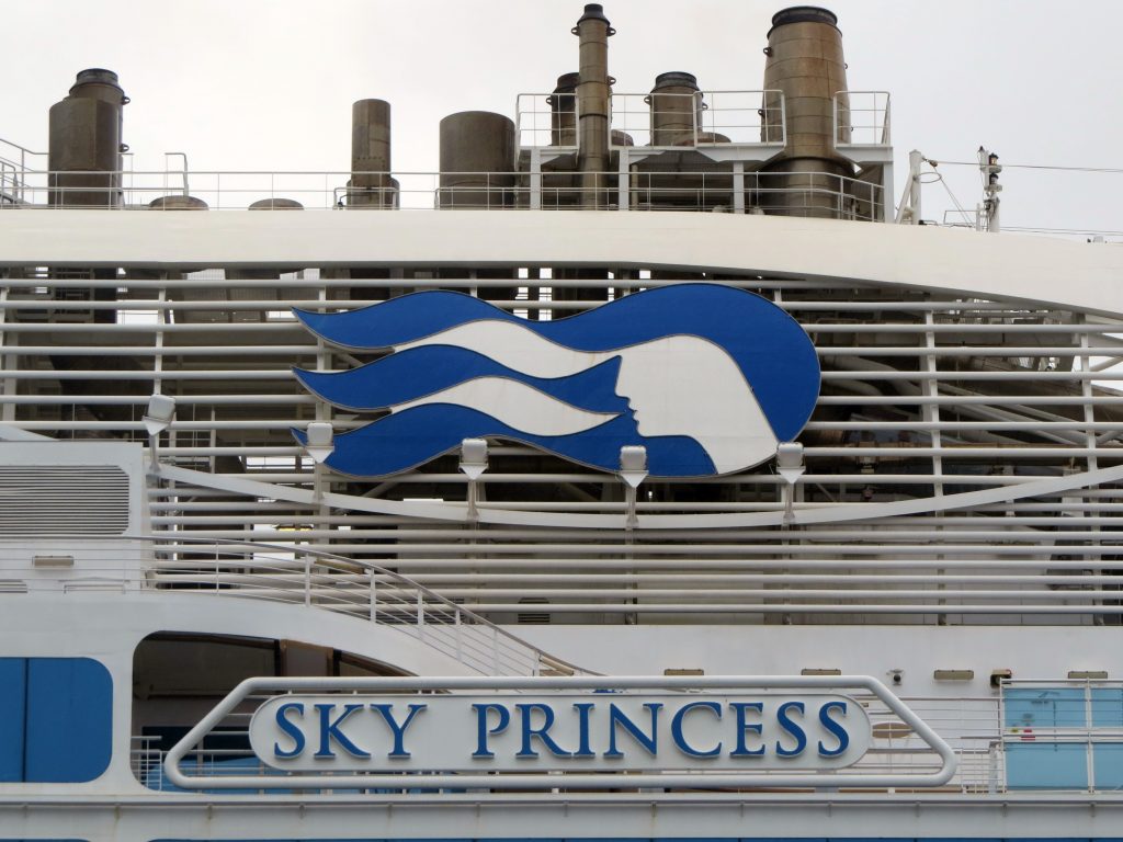Visita exprés del Sky Princess