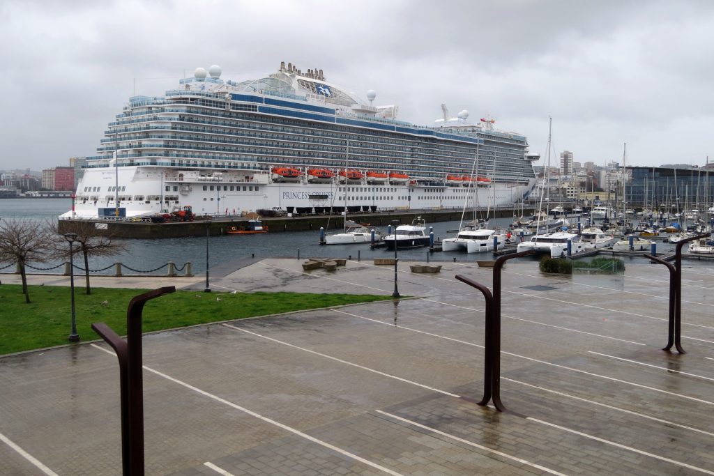 Visita exprés del Sky Princess