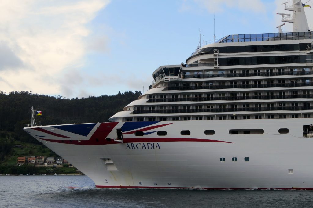 Arcadia inaugura la temporada de cruceros en Ferrol