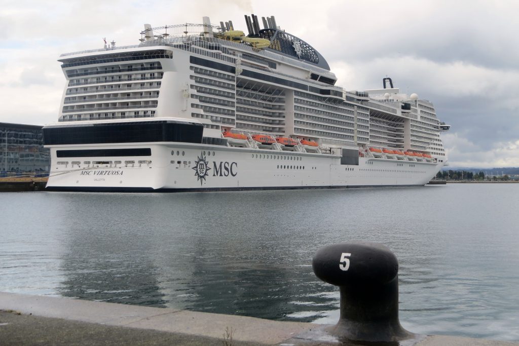 El MSC Virtuosa regresa a Europa