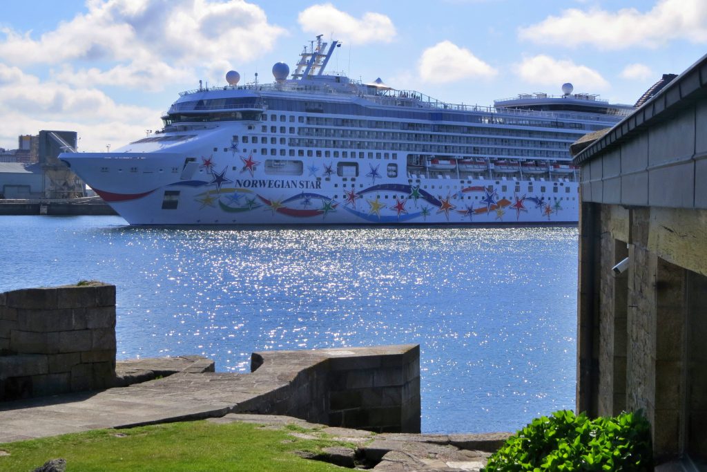 Norwegian Star hace escala en A Coruña