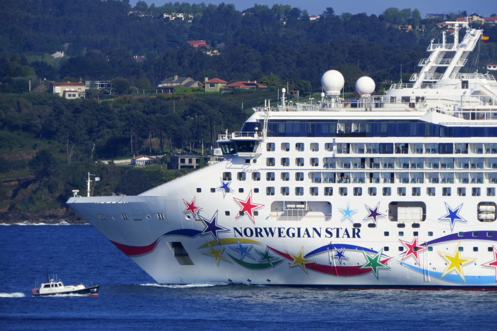 Norwegian Star hace escala en A Coruña