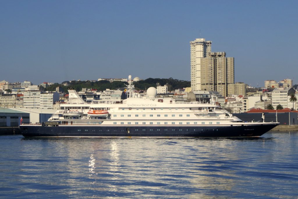 El exclusivo SeaDream II debute en A Coruña