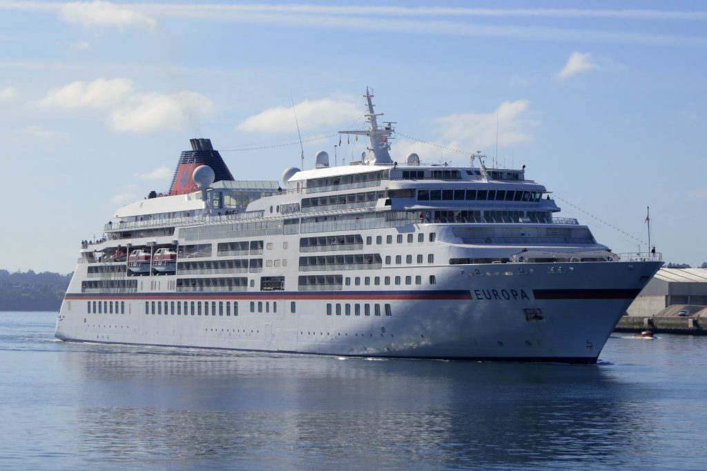 El lujoso Europa visita A Coruña