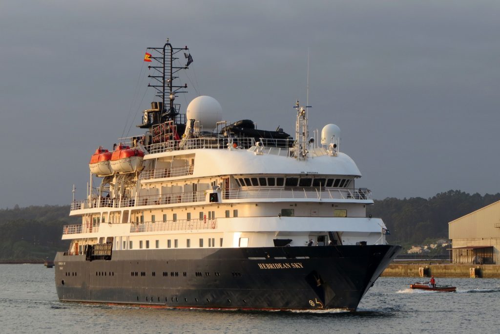 Visita del Hebridean Sky