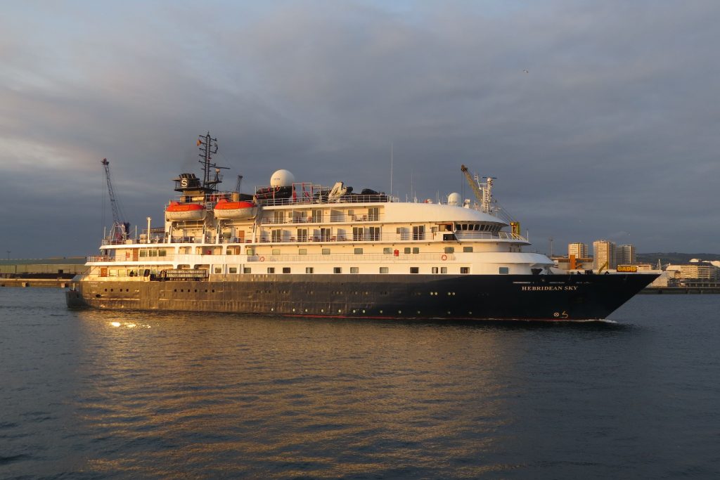 Visita del Hebridean Sky